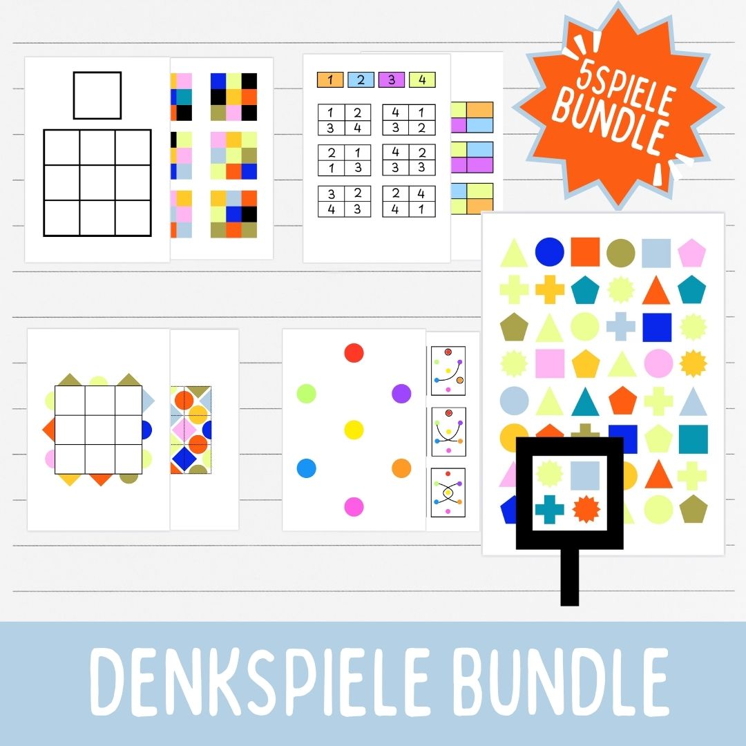 5er-Bundle - Denkspiele