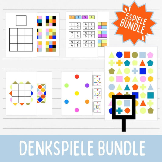 5er-Bundle - Denkspiele