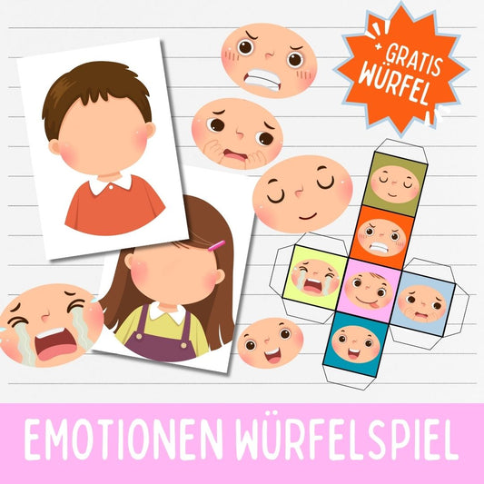 Emotionen Würfelspiel