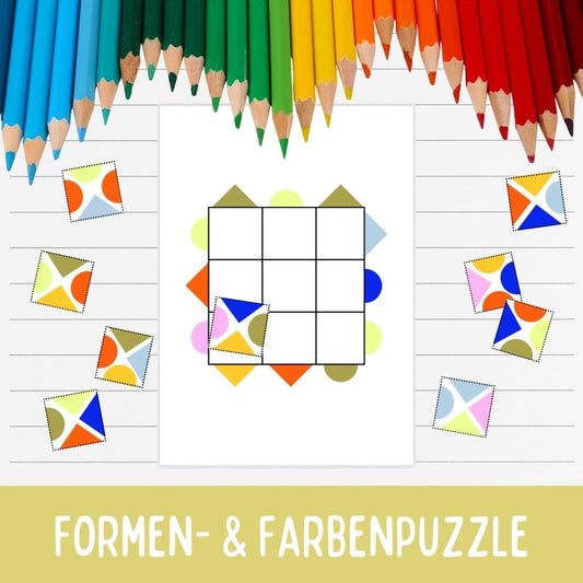 Formen- & Farbenpuzzle