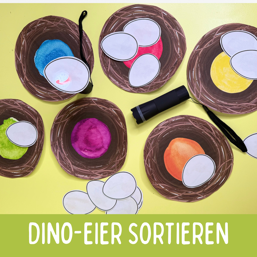 LICHT AN! - Dino-Zauber-Eier