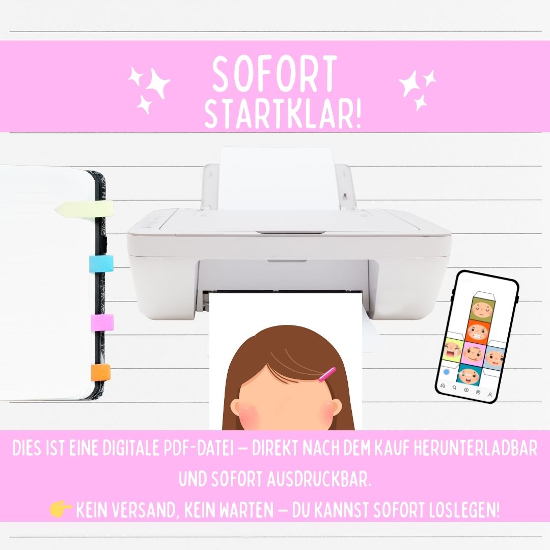 Emotionen Würfelspiel